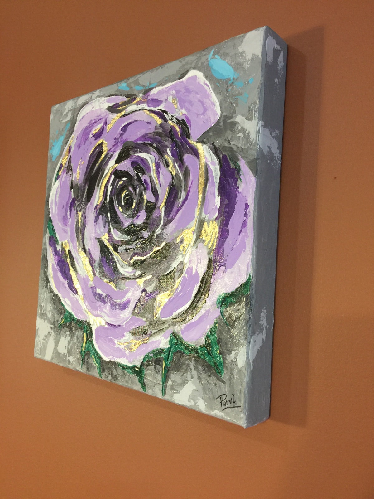 ORIGINAL HANDMADE “Love at first sight” PAINTING