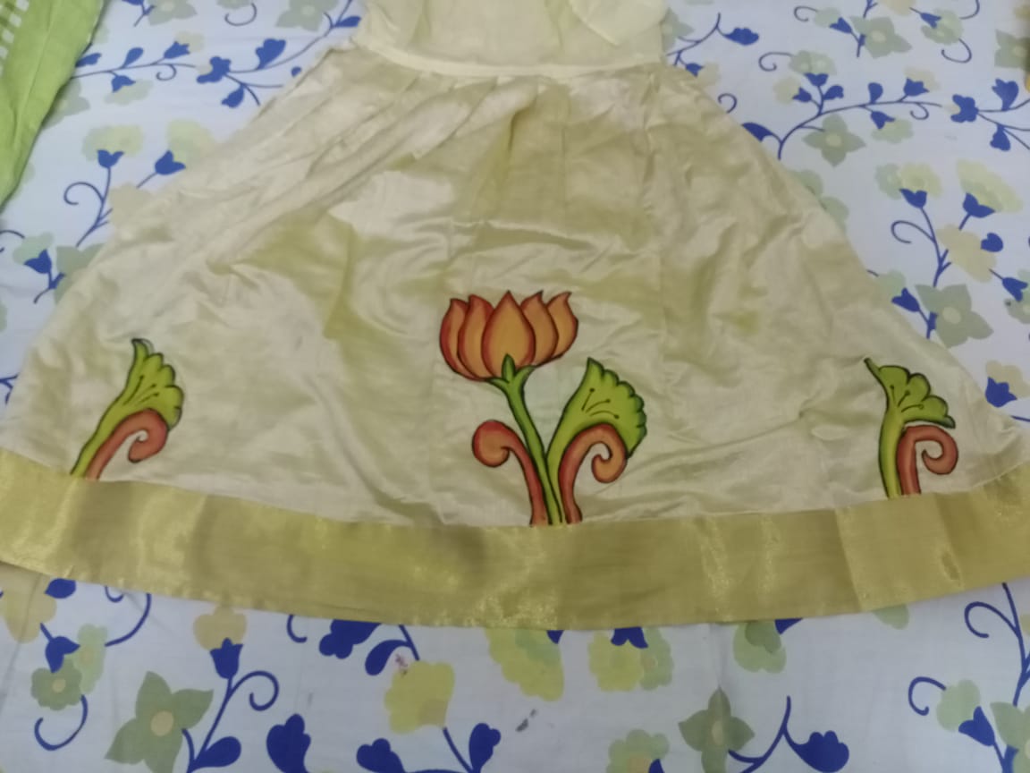 ORIGINAL HAND PAINTED HERITAGE DRESS FOR KIDS