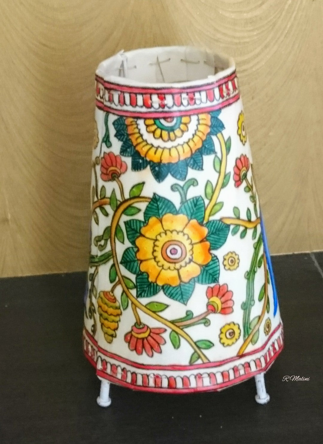 ORIGINAL HAND PAINTED THOLU ART LAMPSHADES