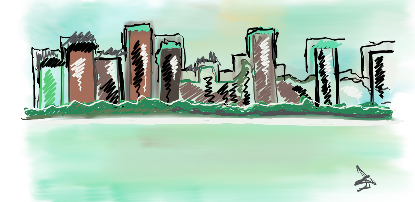 ORIGINAL LANDSCAPE DIGITAL ART