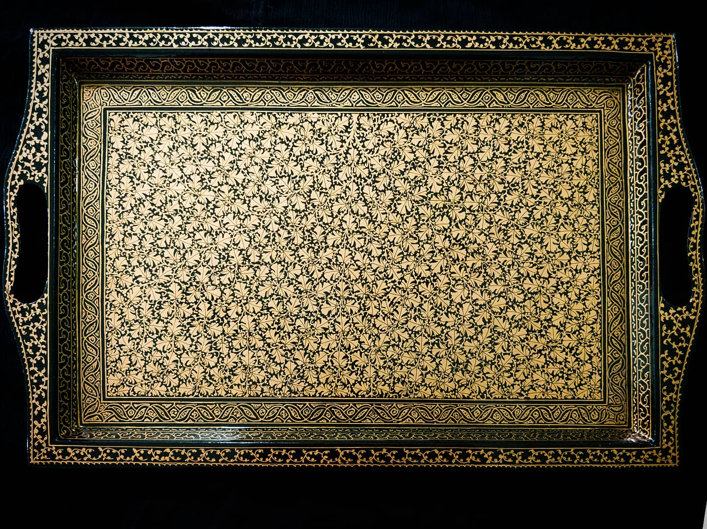 ORIGINAL EXCLUSIVE HAND PAINTED SERVING TRAY