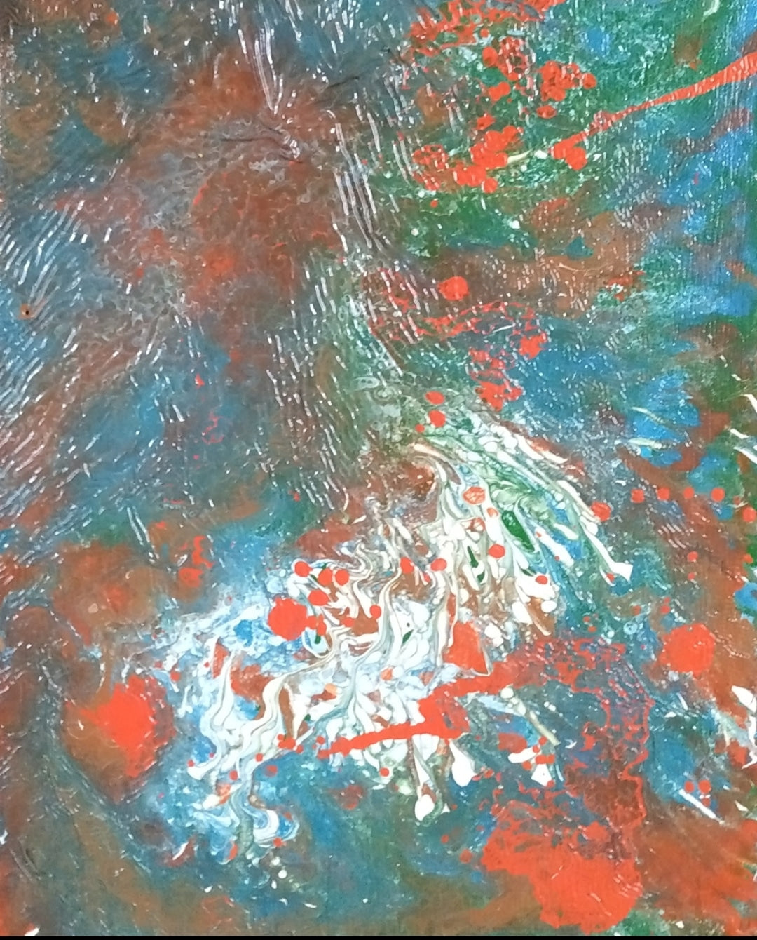 ORIGINAL HANDMADE POURING PAINTING