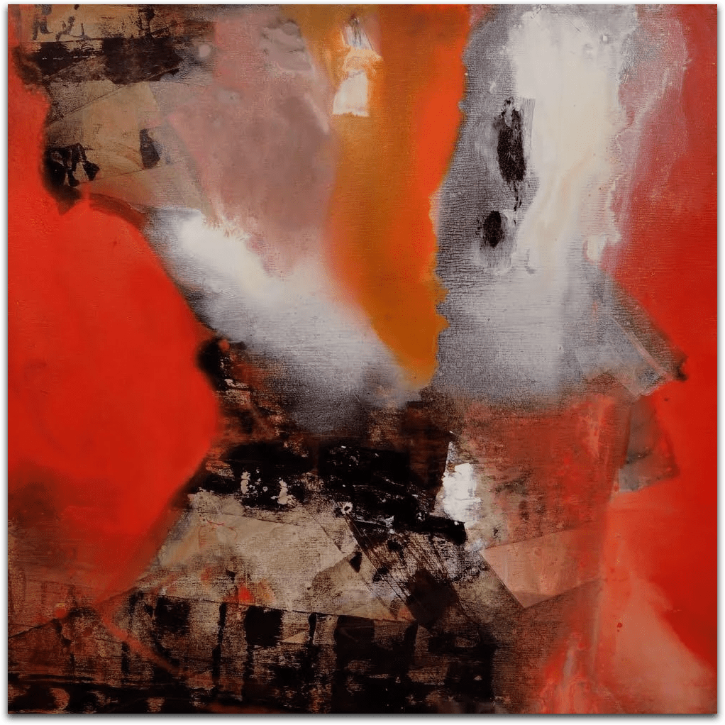 ORIGINAL HANDMADE ACRYLIC ABSTRACT PAINTING