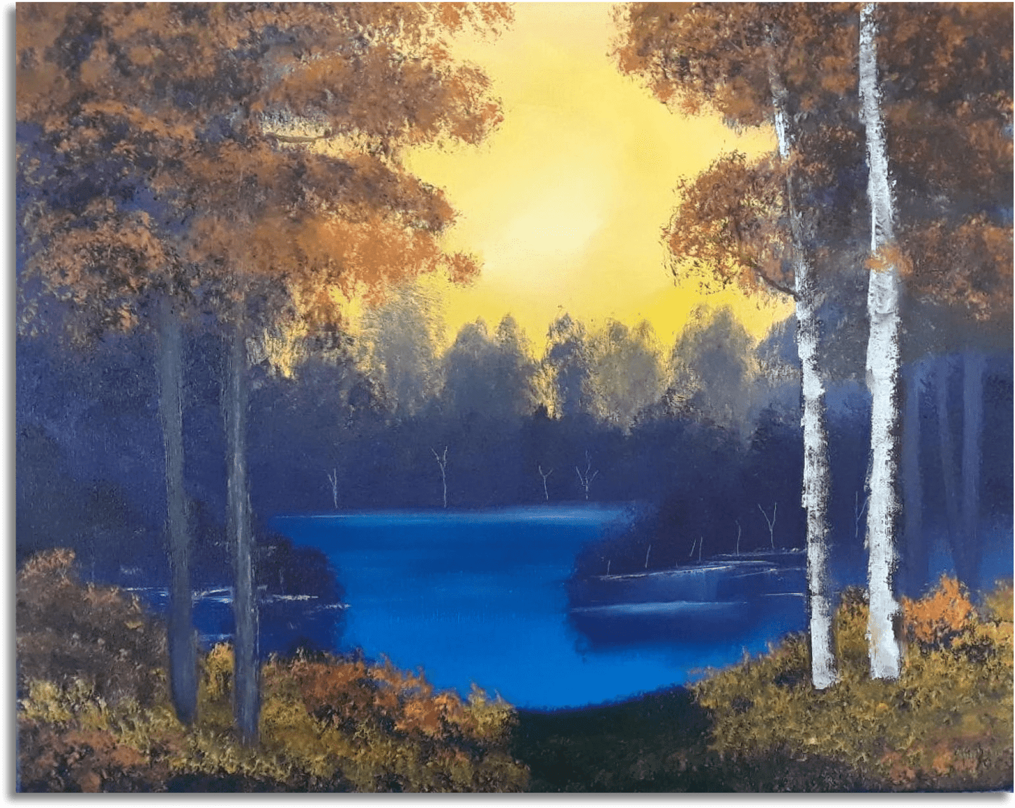 ORIGINAL HANDMADE FALL EXTRAVAGANZA PAINTING