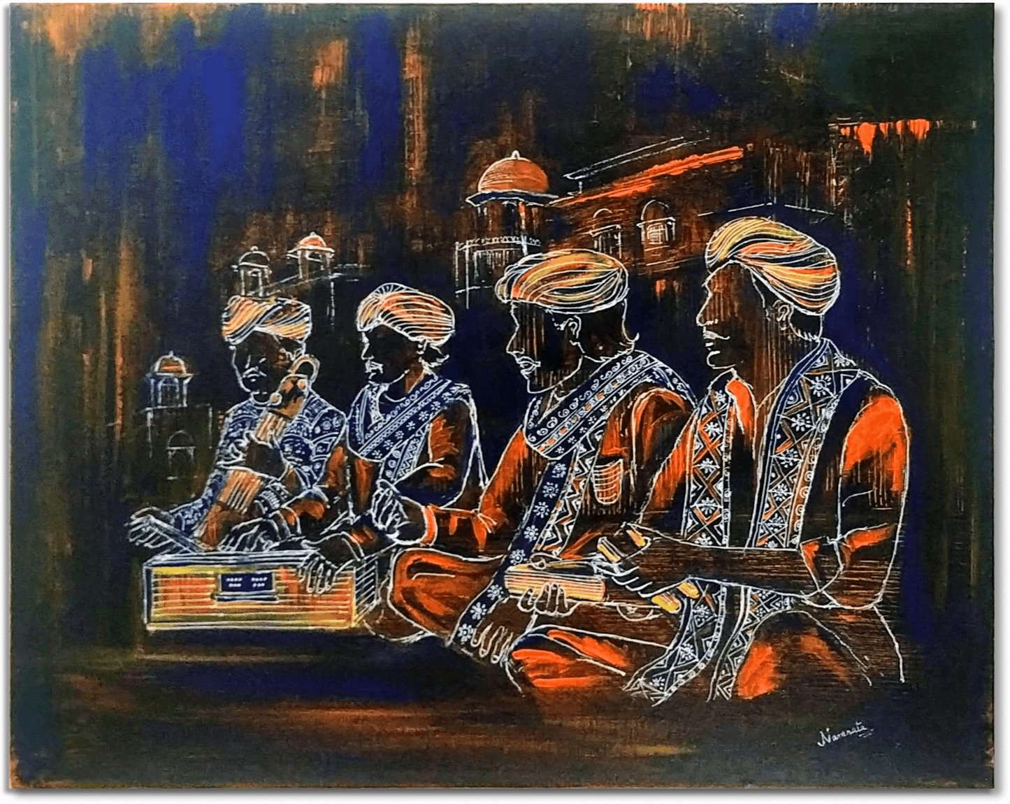 ORIGINAL HANDMADE RAJASTHANI SERIES - MUSIC ARTISTS