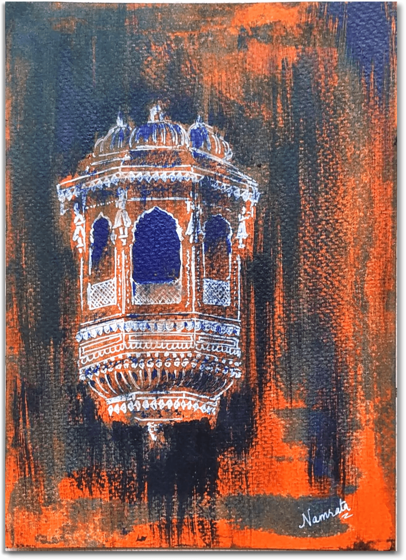 ORIGINAL HANDMADE RAJASTHANI SERIES - JHAROKHA