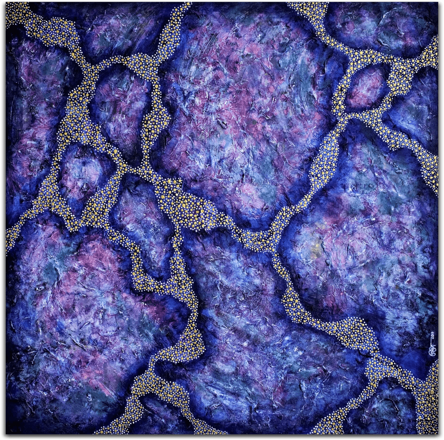 ORIGINAL HANDMADE MILKYWAY PAINTING