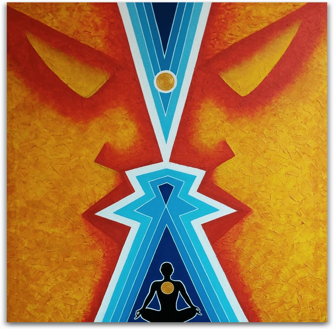 ORIGINAL HANDMADE SELF DISCOVERY PAINTING