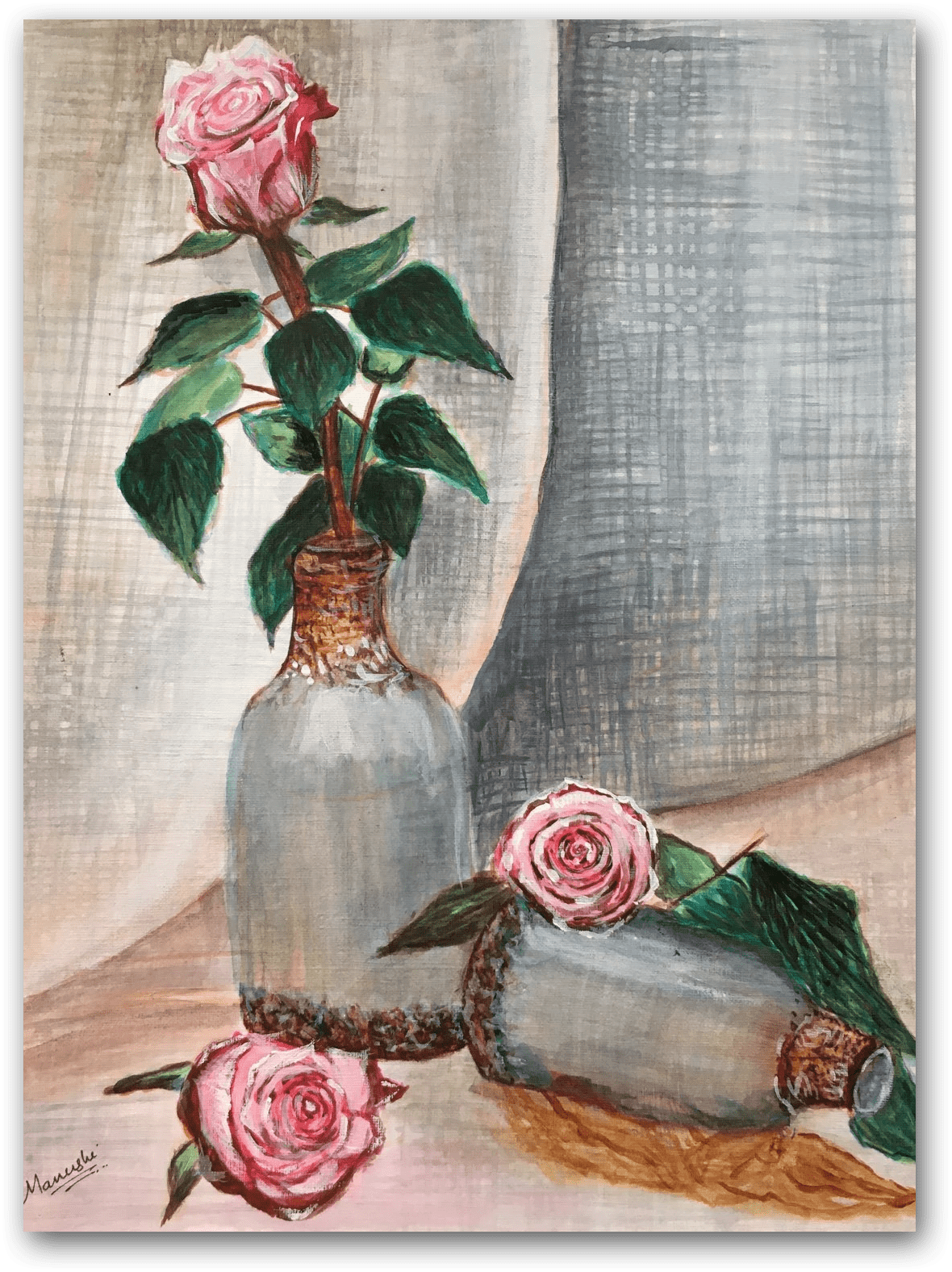 Original Handmade Still Life Painting