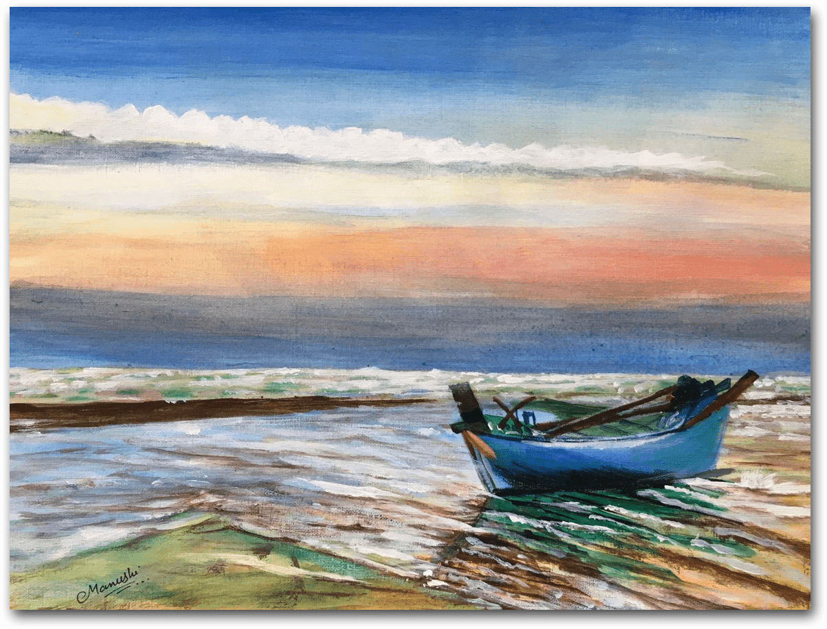 Original Acrylic Landscape Painting