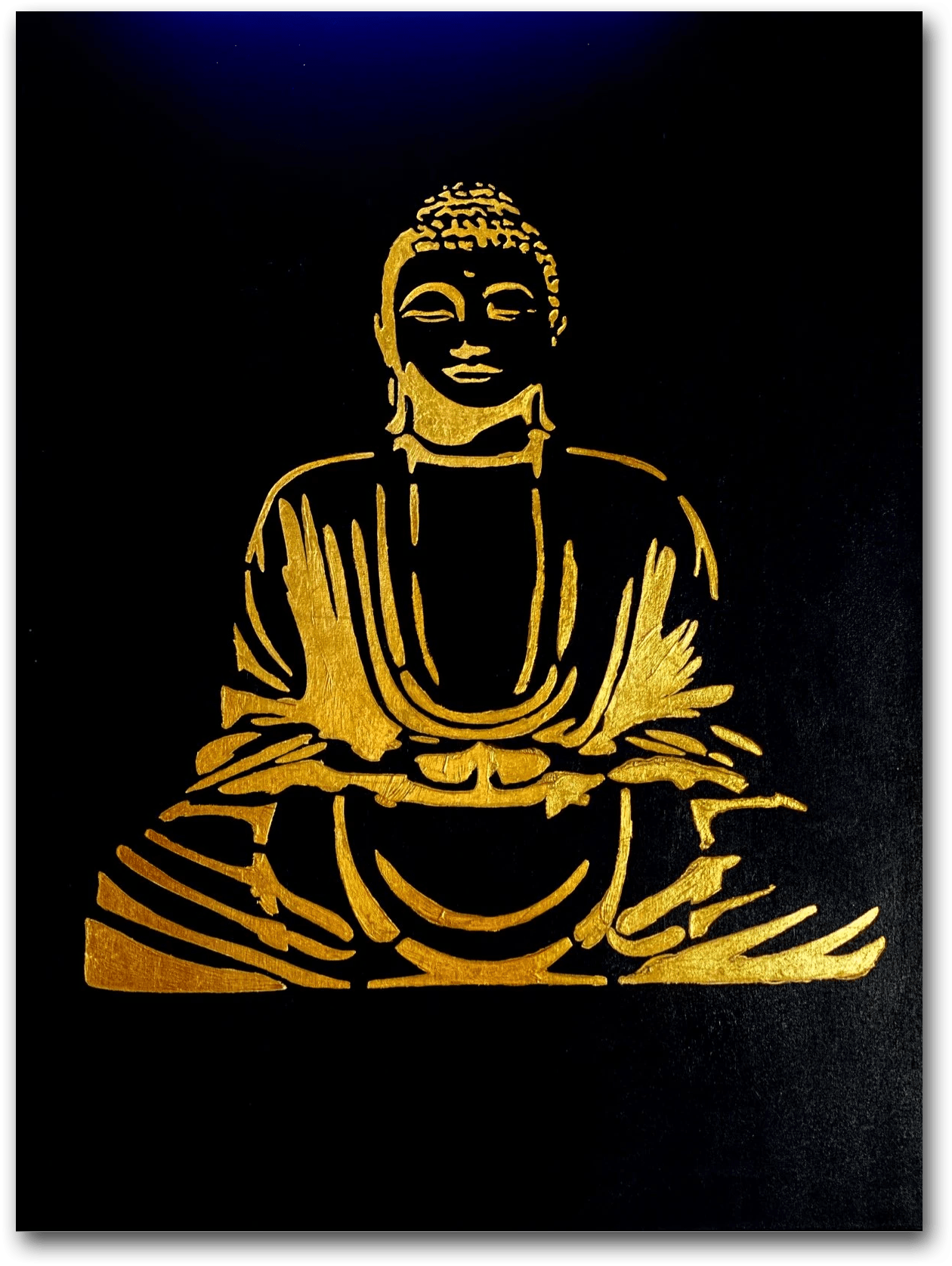 ORIGINAL HANDMADE THE ENLIGHTENED ONE PAINTING