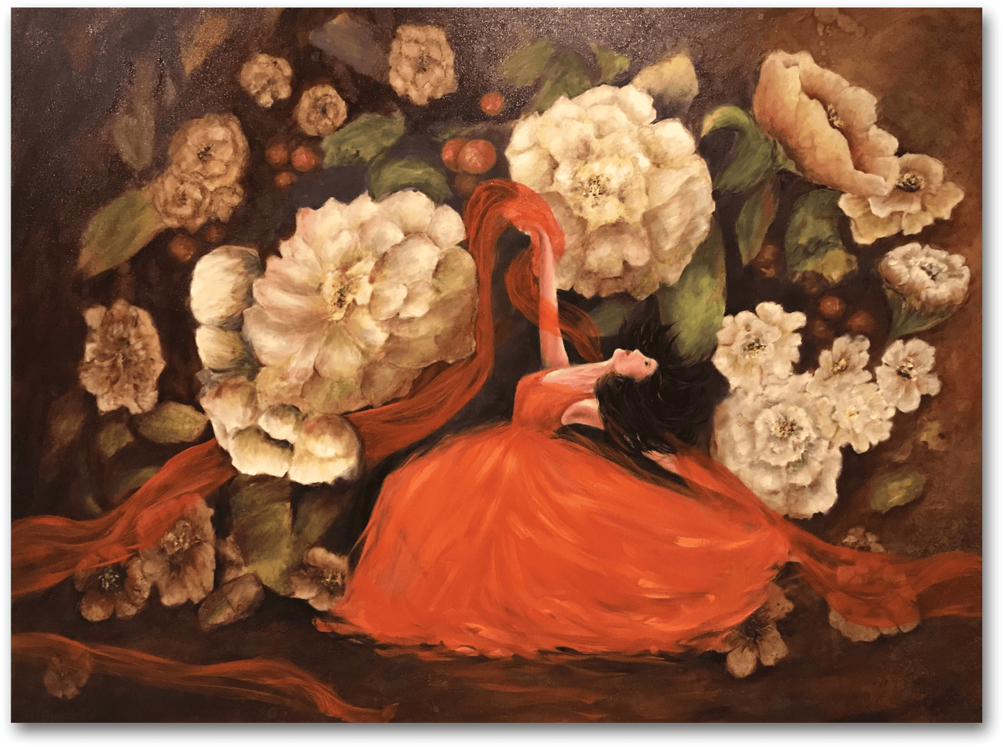 ORIGINAL HANDMADE SILENT WHISPERS PAINTING