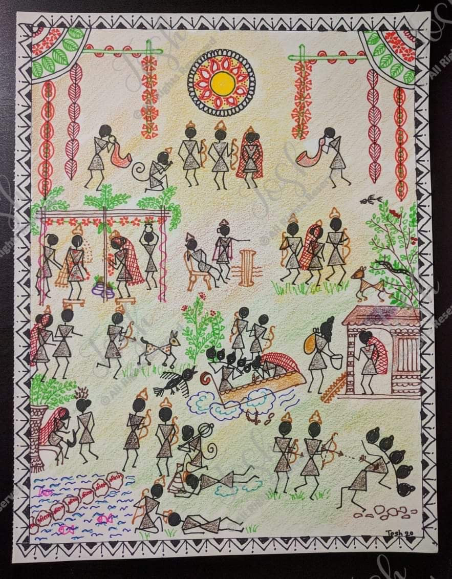 Sampoorna Ramayana Warli Arts Workshop-6 sessions