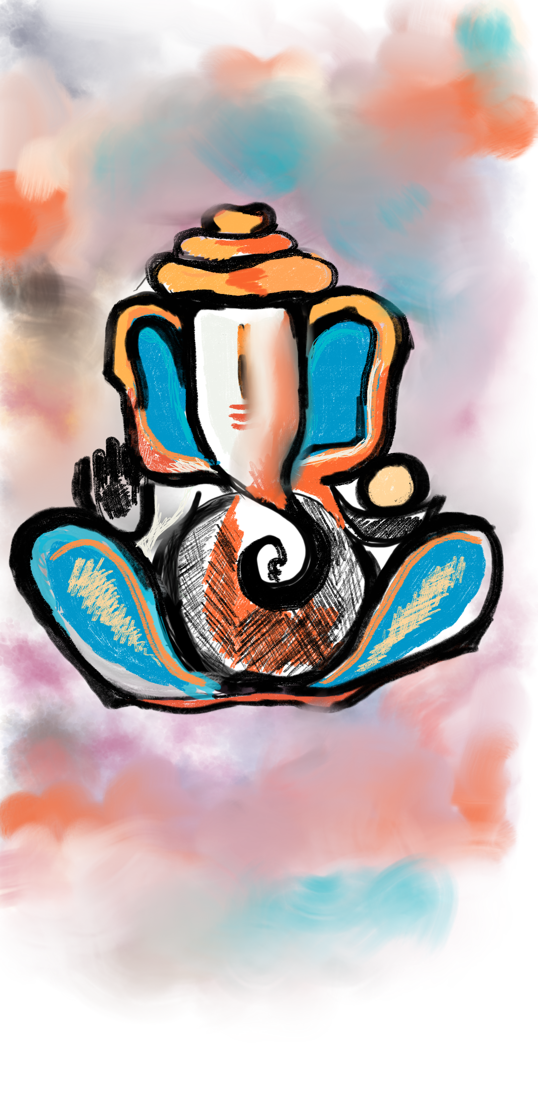 ORIGINAL GANESHA DIGITAL ART