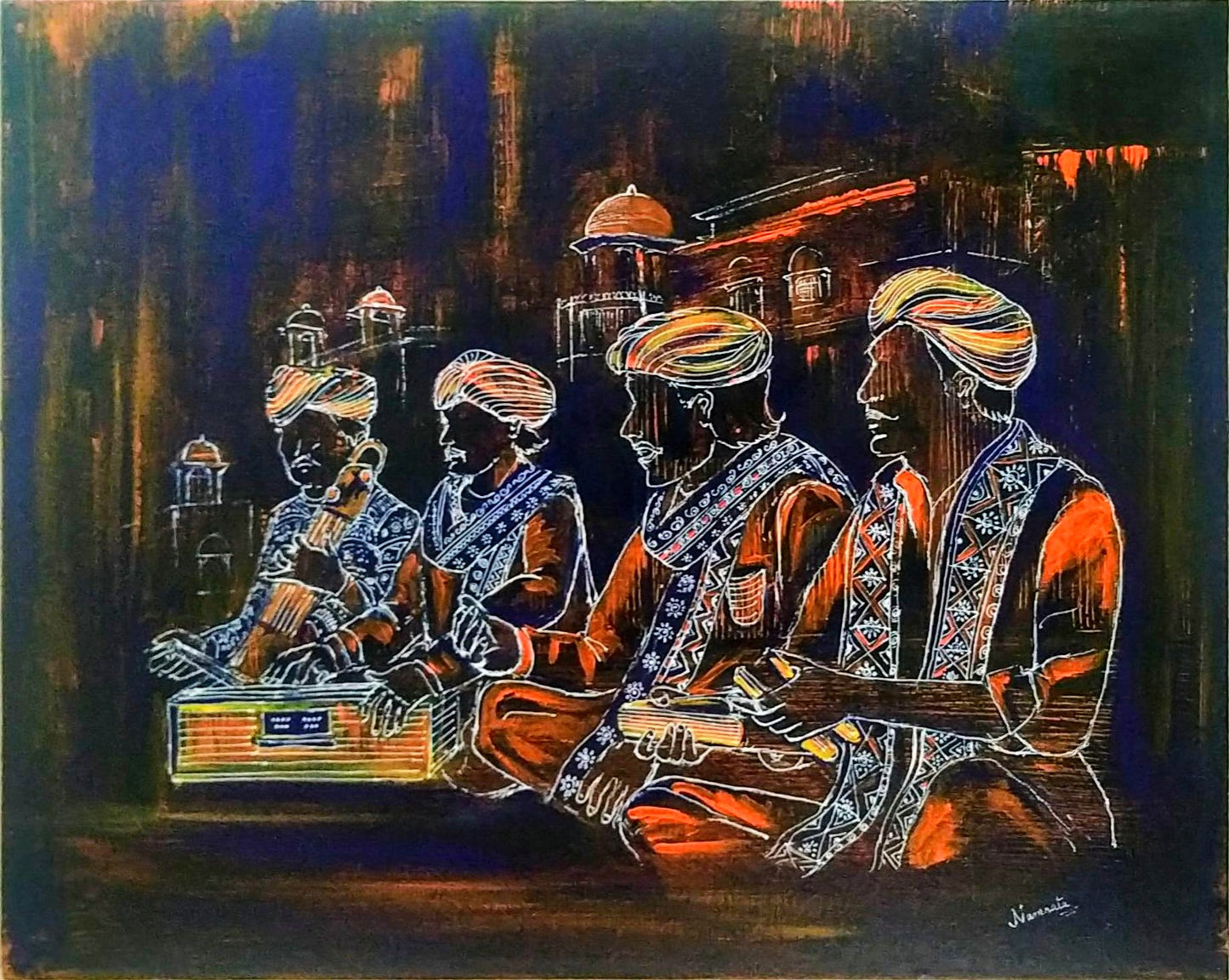 ORIGINAL HANDMADE RAJASTHANI SERIES - MUSIC ARTISTS