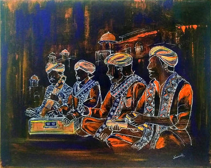 ORIGINAL HANDMADE RAJASTHANI SERIES - MUSIC ARTISTS