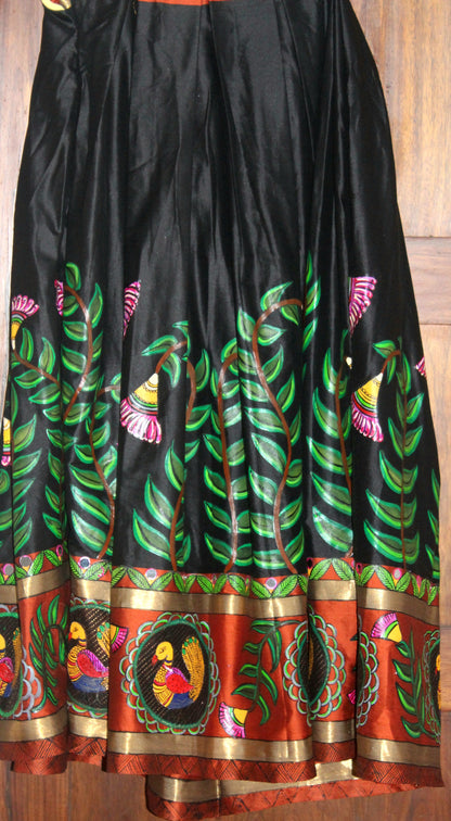 ORIGINAL HAND PAINTED MADHUBANI HERITAGE DRESS