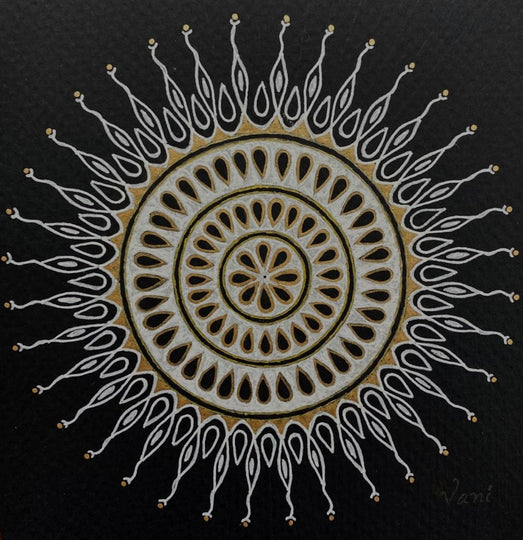 ORIGINAL HANDMADE DROPS MANDALA