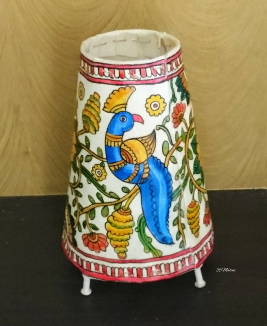 ORIGINAL HAND PAINTED THOLU ART LAMPSHADES