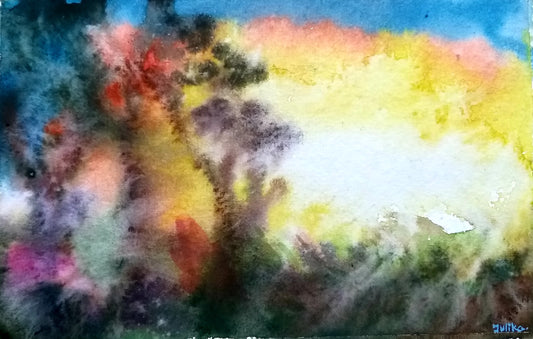 ORIGINAL HANDMADE COLOR OF NATURE PAINTING