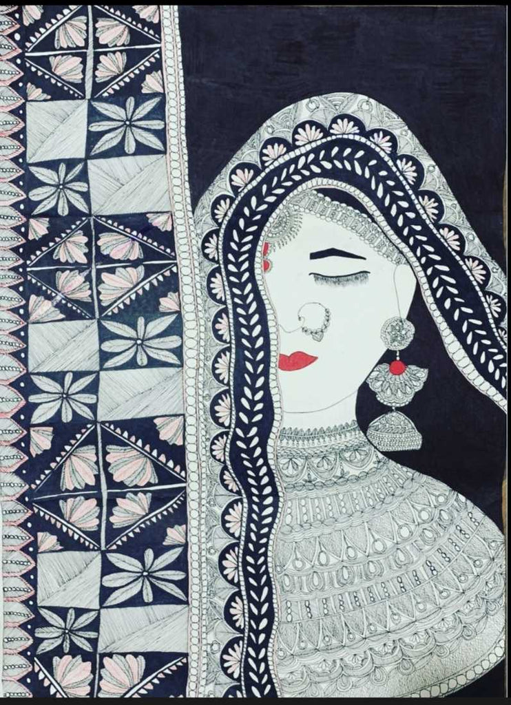 madhubani motifs  Madhubani painting Mandala design art Indian art  paintings