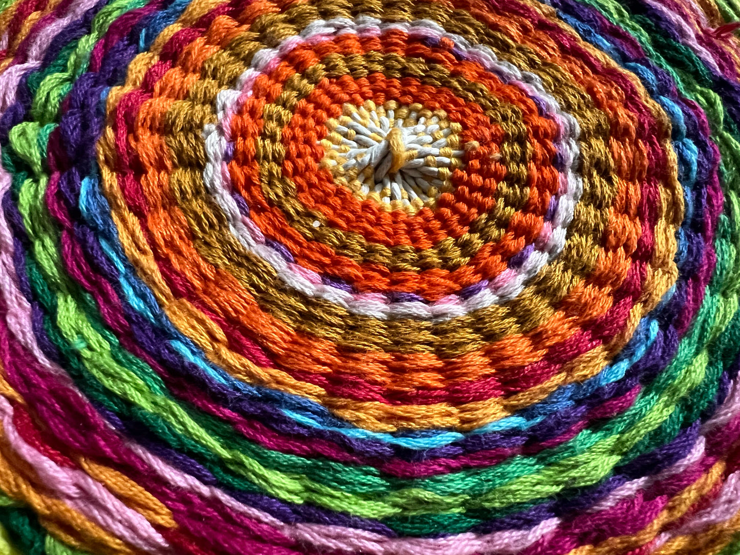 Handmade Mandala Weaved Tapestry