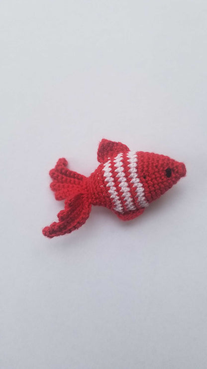 ORIGINAL HANDMADE MACRAME FISH CHARM