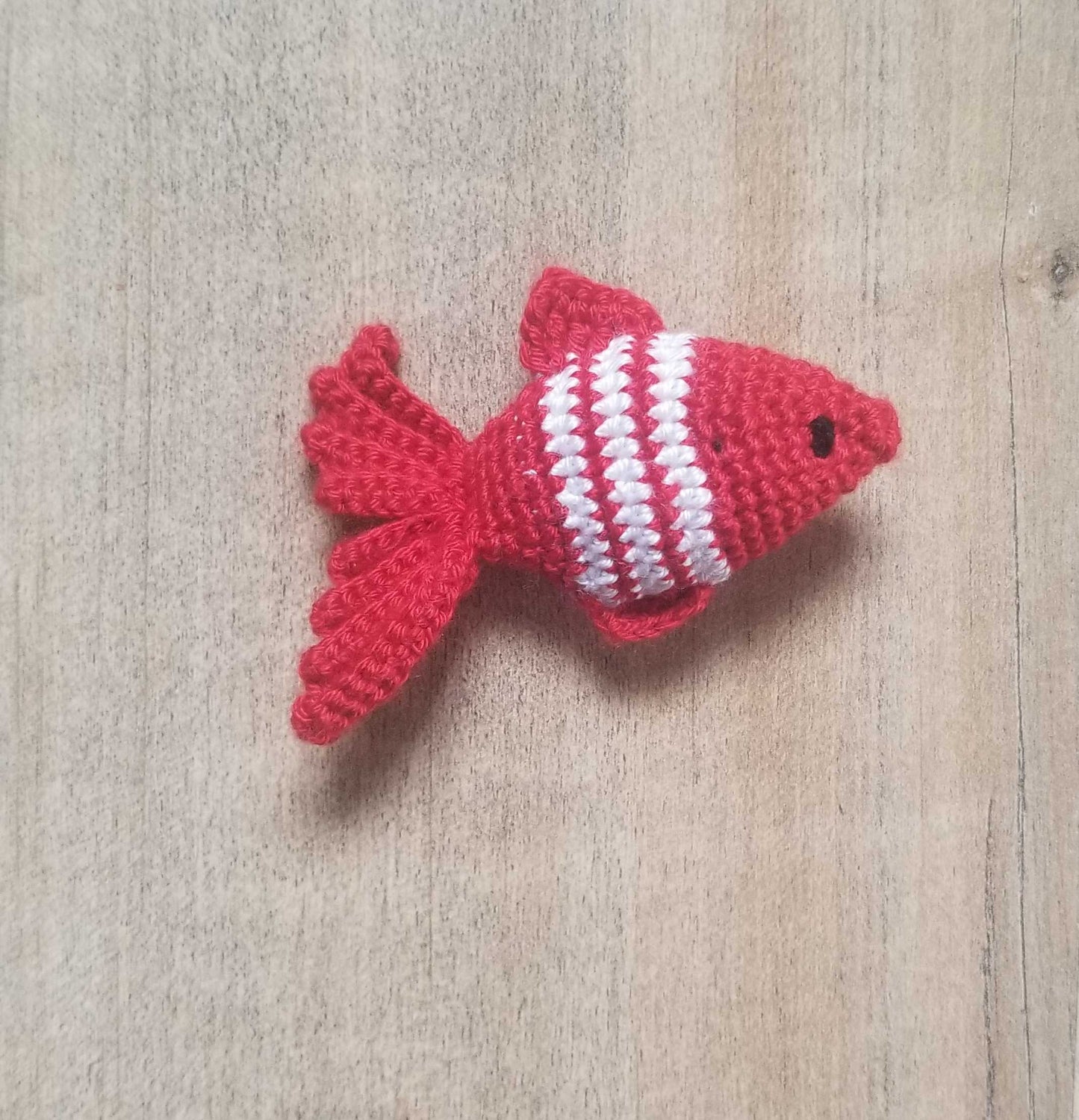 ORIGINAL HANDMADE MACRAME FISH CHARM