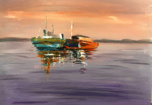 Sunset Boats