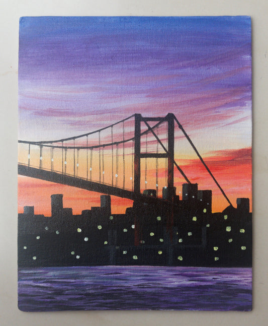 ORIGINAL HANDMADE THE GOLDEN GATE STRAIGHT