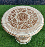 ORIGINAL HANDCRAFTED AND HAND PAINTED KASHMIRI CHINAR TABLE