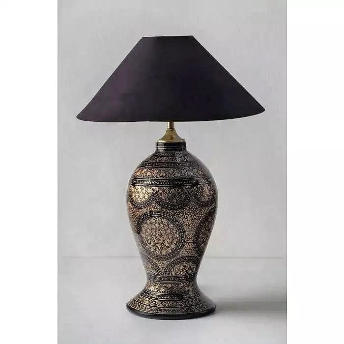 ORIGINAL HANDCRAFTED KASHMIRI HAND-PAINTED LAMP