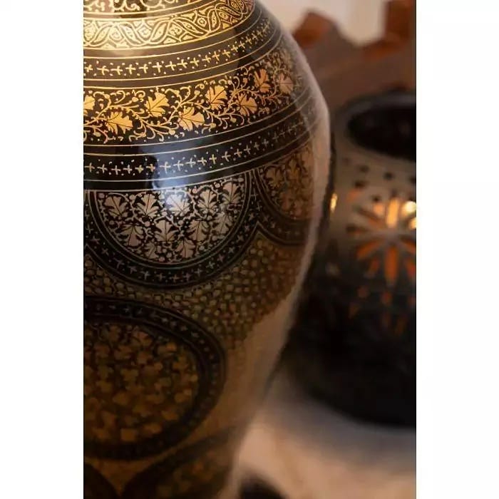 ORIGINAL HANDCRAFTED KASHMIRI HAND-PAINTED LAMP