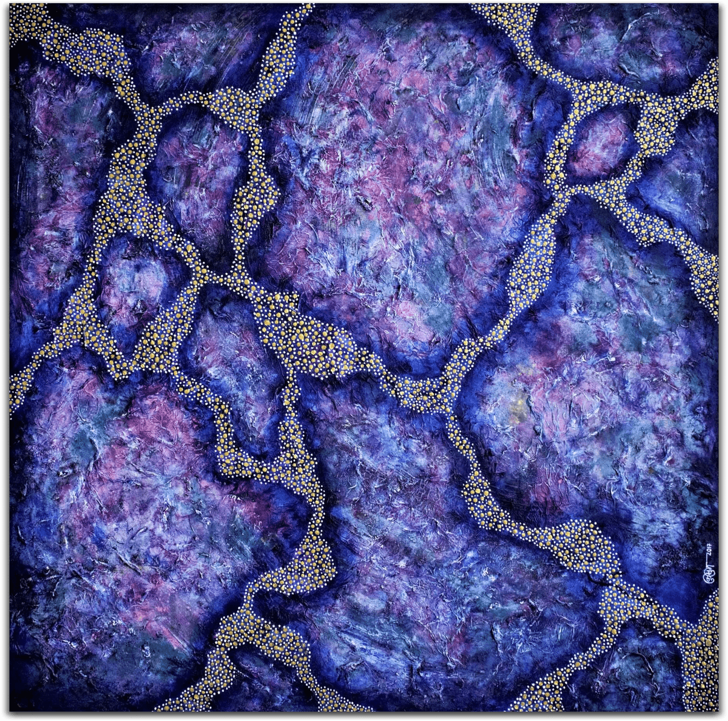 ORIGINAL HANDMADE MILKYWAY PAINTING