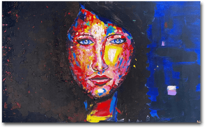 ORIGINAL HANDMADE I SEE YOU PAINTING