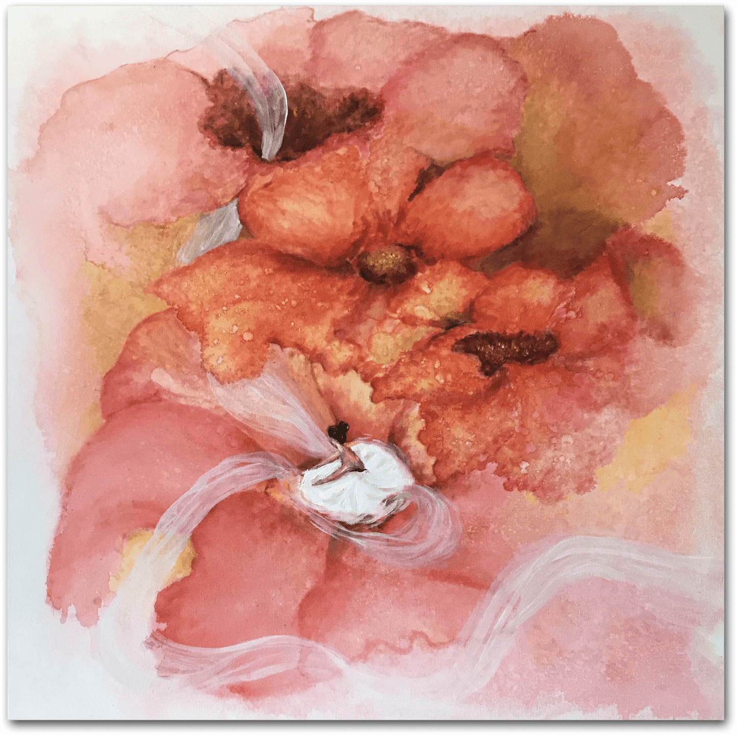 ORIGINAL HANDMADE DREAMLAND (IN PINK) PAINTING