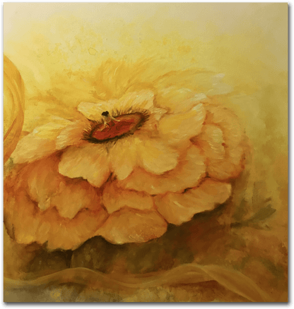 ORIGINAL HANDMADE DREAMLAND (IN YELLOW) PAINTING