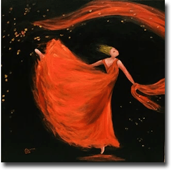 ORIGINAL HANDMADE MOVING GRACE PAINTING