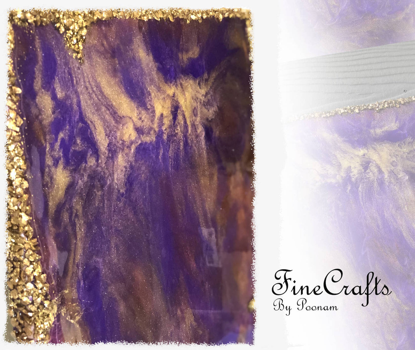 3D HANDMADE ABSTRACT RESIN WALL ART
