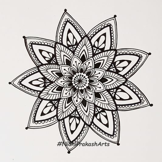 Luxury Art therapy - Mandala and Zendala