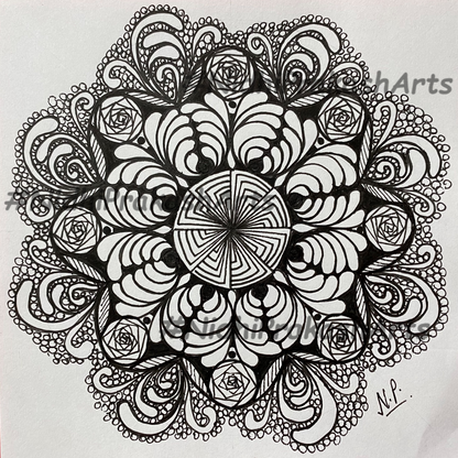 Luxury Art therapy - Mandala and Zendala