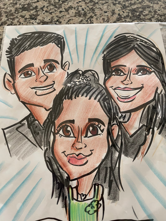 Caricature Services - In person