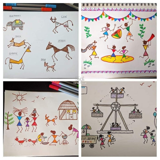 Warli Folk Art Classes with Modern Fusion