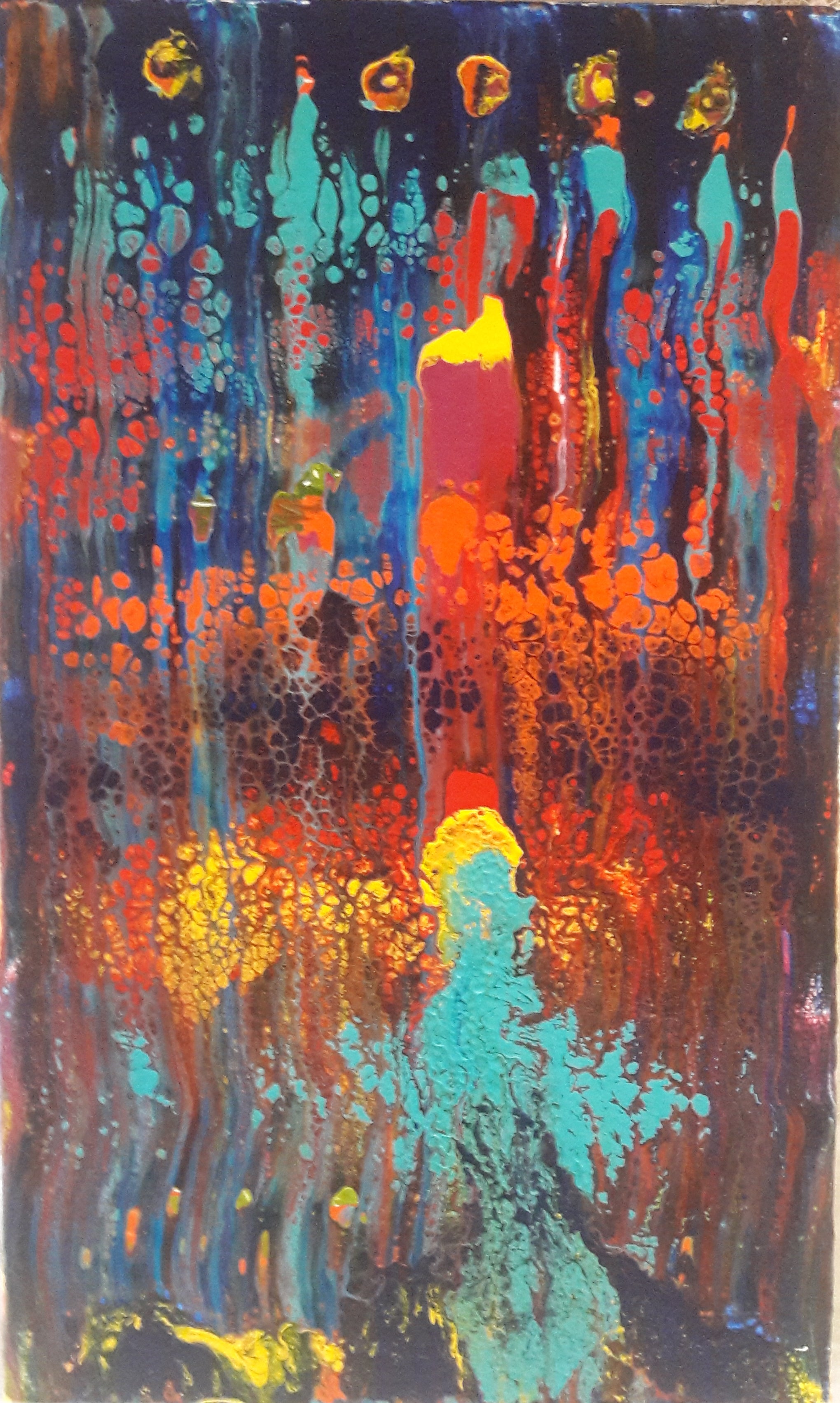 Abstract Running Art